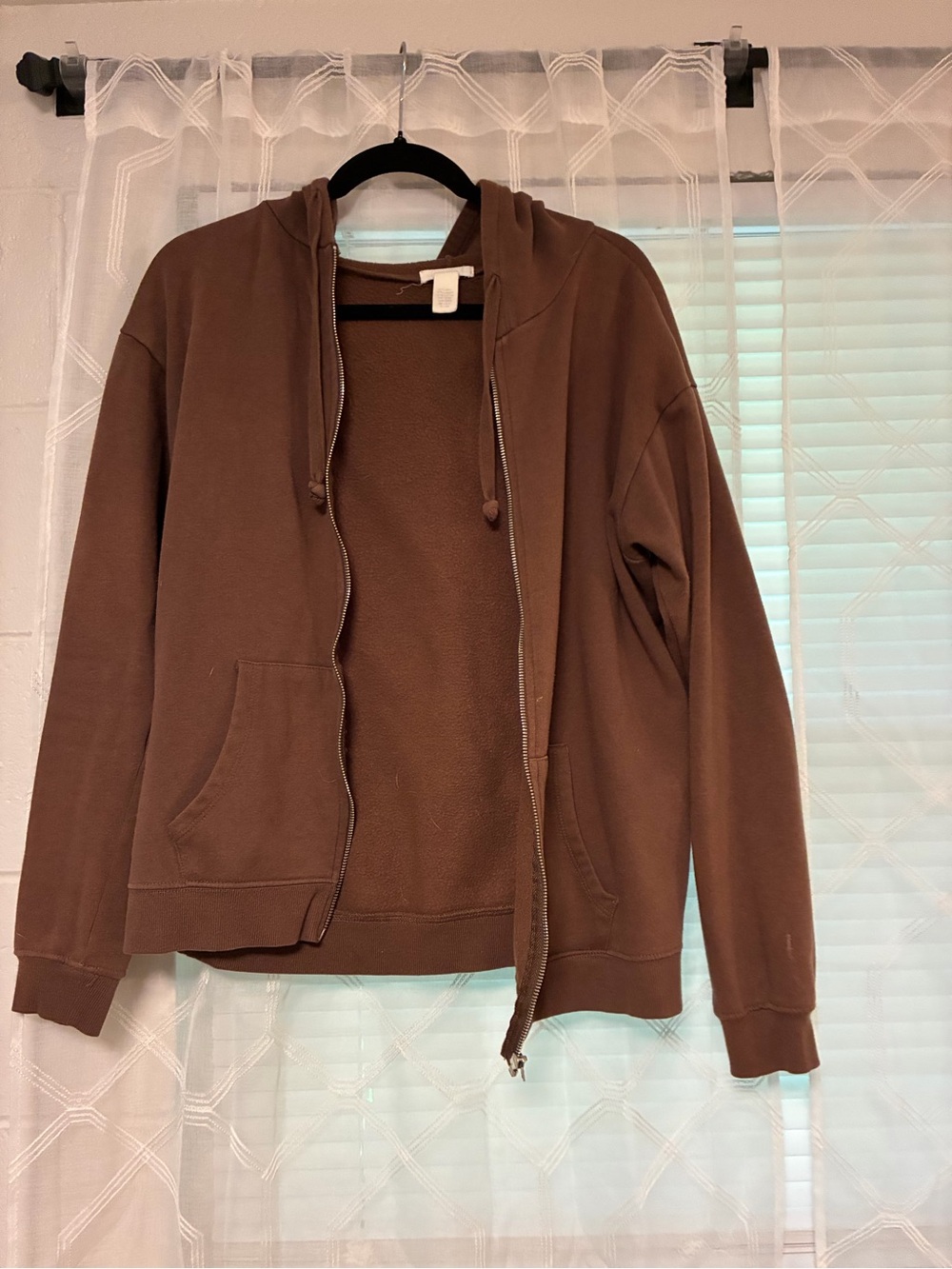Full Tilt Chocolate Brown Fleece Pullover Hoodie
